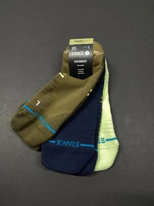 NWT Stance Freshtek Performance Cushion Sock -Tab Height - Large - 3 Pack - Picture 1 of 3