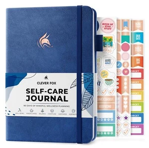 Clever Fox Self-Care Journal – Daily Reflection Notebook – Mental Health & Pe... - Picture 1 of 6