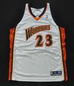 Jason Richardson Golden State Warriors Reebok Jersey Authentic NBA Men 48 XL - Picture 1 of 13