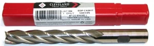 Cleveland Twist 1/2" 4 Flute 2" LOC 5″ OAL HSS End Mills C42917 NIB - Picture 1 of 1