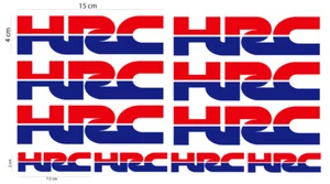 FE KIT 10 ADESIVI HRC MOTO CASCO STICKERS DECALS AUFKLEBER /939 - Imagen 1 de 1