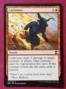Magic The Gathering ETERNAL MASTERS CARBONIZE red card MTG - Bild 1 von 2