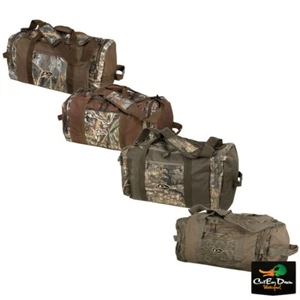 DRAKE WATERFOWL SYSTEMS CAMO DUFFLE DUFFEL TRAVEL GEAR BAG  - Picture 1 of 3