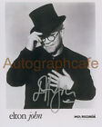 Elton John 10 x 8 Zoll signiertes Foto - hochwertige Kopie des Originals (a)