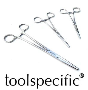 Spencer Wells Artery Forceps Surgical Veterinary Instruments Hemostatic STRAIGHT - Picture 1 of 6