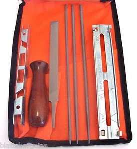 Illinois Industrial 7-teiliges KETTENSÄGE-KETTENSCHÄRFSET 29510 FEILEN 5/32 3/16 7/32 - Bild 1 von 4