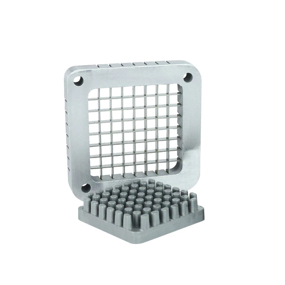 WYZWORKS Replacement 1/2" Blade Assembly Pusher Block Commercial French Fry Cutter 3 Hole