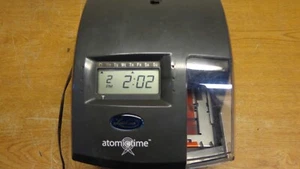 Lathem 1500E Electronic 18 Print Format LCD display Atomic Time Clock POST ONLY - Picture 1 of 6