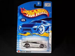 2002 Hot Wheels #26 First Editions #14 of 42 SALEEN S7 Silver WO-Window Line NIP - Picture 1 of 4