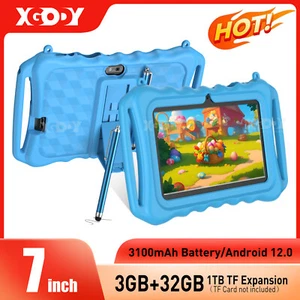 XGODY T702 Tab Kids 8GB 64GB 10.1" HD+ 6000mAh WiFi 6 Android 14 Tablet For Kids - Picture 1 of 22