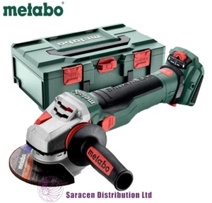 METABO WVB 18 LTX BL 15-125 QUICK CORDLESS ANGLE GRINDER - 601731840 - Picture 1 of 2