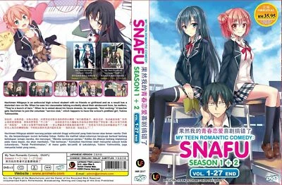 My Teen Romantic Comedy SNAFU (VOL.1 - 27 End) ~ English Subtitle ~ Anime DVD ~ - Image 1 of 4