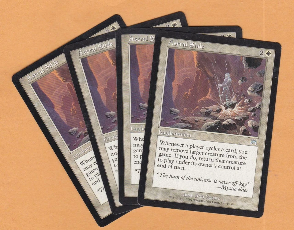 Magic MTG: Onslaught: Astral Slide X 4 - Image 1 of 1