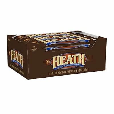 HEATH Chocolate Toffee Candy Bar, 18 Count - Image 1 of 4