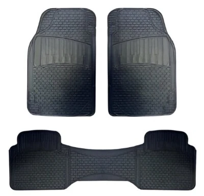 For All Lexus Car Floor Mats Set 3pcs Quilted Texture Finish Sophisticated - Image 1 of 4