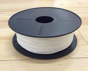 Professional Picture Framing 2mm Plaited Polyester VB White Cord 100m Roll - Picture 1 of 3