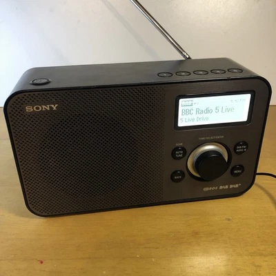 Sony XDR-S60DBP tragbares DAB DAB+ UKW Radio & Netzteil - voll funktionsfähig - sehr guter Zustand - Bild 1 von 4
