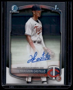 2025 Bowman Chrome Prospect Autograph - CPA-HC Haritzon Castillo (1st,AU) - Picture 1 of 2