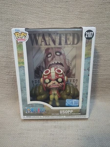 Funko Pop! Wanted Poster: One Piece - Usopp #2107 Funko Shop Exclusive - Picture 1 of 5