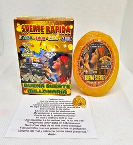 JABÓN SUERTE RÁPIDA / JABÓN SUERTE RÁPIDA ATRAE BUENA SUERTE FORTUNA A TU VIDA 1 PIEZA - Imagen 1 de 4