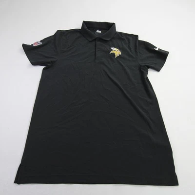 Мужские поло Minnesota Vikings Nike NFL On Field Dri-Fit черные б/у - Изображение 1 из 4