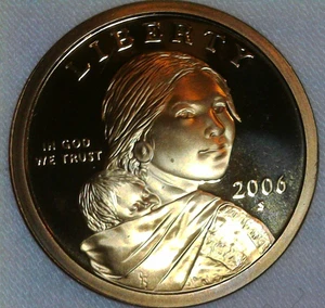 2006 S Proof Sacagawea Dollar - Picture 1 of 2