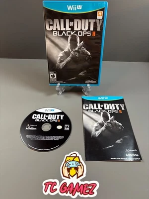 Call of Duty: Black Ops II 2 Nintendo Wii U CIB Completo Foto 1 de 4