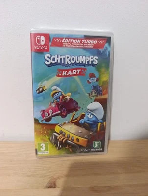 Schtroumpfs Kart - Nintendo Switch -Edition Turbo sous blister Neuf FRA - Photo 1/2