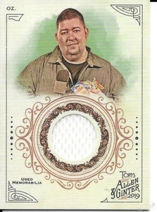 2019 Topps Allen & Ginter Relic Mike Oz Baseballkarte Video Host FSRA-MO - Bild 1 von 1