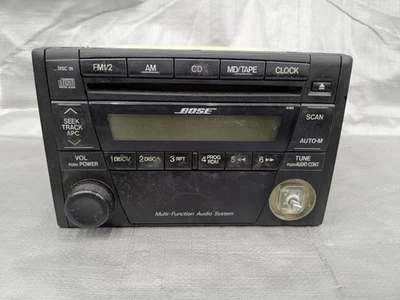 Mazda Miata 2001-2003 OEM NB2 unidad de radio doble Din sin Bose reproductor de CD 01-03 Foto 1 de 4