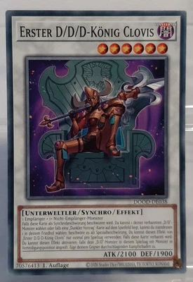 Playset 3x Erster D/D/D-König Clovis - DOOD-DE038 - Doom of Dimensions - DE/NM - Bild 1 von 2