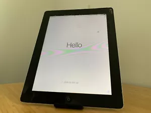 Apple iPad 2nd Gen. 9.7-inch, 64GB, Wi-Fi + 3G - Black (AU) - LOCKED & DAMAGED - Picture 1 of 8