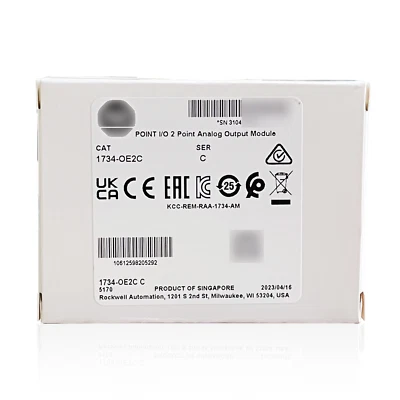 1734-OE2C /C AB POINT I/O 2 Points Analog Output Module 1734OE2C New Spot Goods！ - Image 1 of 4