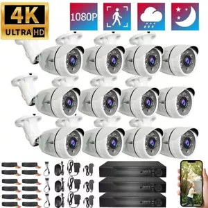 Wired Security CCTV Camera DVR Kit System with Night Vision Outdoor Surveillance - Picture 1 of 21