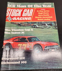 Stock Car Racing Magazine - July 1975 - Rockford Speedway - Butch Lindsey - Picture 1 of 10