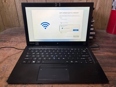 Toshiba Tecra Z20 Tablet Intel Core M5 1.1ghz CPU 8GB 128GB SSD Win 11 P - Image 1 of 3