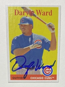 Daryle Ward Signed Topps #342 2007 Card Chicago Cubs Auto MLB RAD - Picture 1 of 1