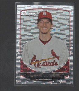 BLAKE HIGGINS 2013 BOWMAN DRAFT PICKS PROSPECTS SILVER ICE CARD #BDPP90