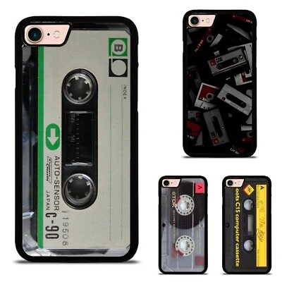 Para Google Pixel OnePlus Motorola Moto Vintage Cassette Cinta Impresión Dura Foto 1 de 4
