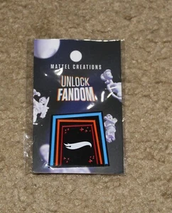 SDCC 2024 MATTEL CREATIONS UNLOCK FANDOM HOT WHEELS PIN - Picture 1 of 1