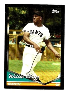 Tablero de aluminio negro Willie Mays Topps Archives 2024 #270 New York Giants - Imagen 1 de 2