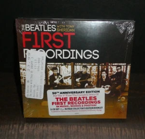 THE BEATLES "FIRST RECORDINGS" 50TH ANNIV EDITION WITH TONY SHERIDAN CD! NEW!! - Picture 1 of 2