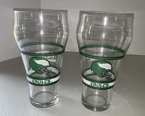 2 vasos de colección Philadelphia EAGLES COCA-COLA NFL - ¡Go Birds! - Imagen 1 de 6