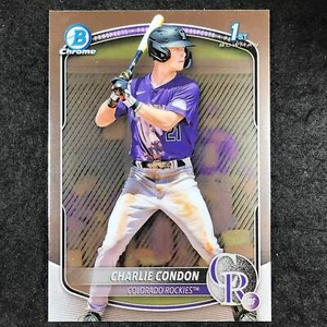 2025 Bowman Baseball CHARLIE CONDON Chrome Base 1st Bowman Prospect #BCP-75 - Picture 1 of 1