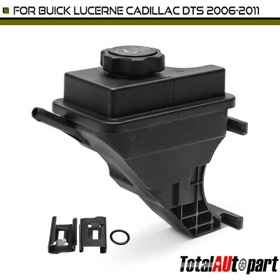 Power Steering Reservoir with Cap for Buick Lucerne Cadillac DTS 2006-2011 4.6L - Image 1 of 4