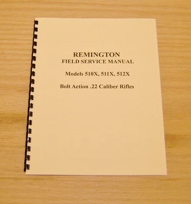 Manual de servicio de campo Remington Models 510-X, 511-X, 512-X - #7 Foto 1 de 2