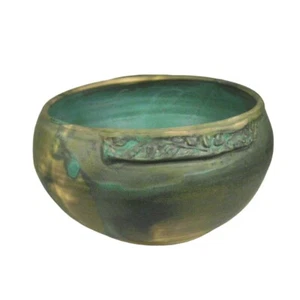 BAW Hand Made Ceramic Bowl 9 in Pottery Art Home Decor Handmade Signed - Picture 1 of 15