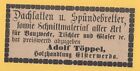 1/39 Publicité Elsterwerda Bois Entreprise 1889