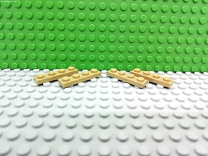 Lego 4 Dark Tan 1x4 base plate NEW - Picture 1 of 1