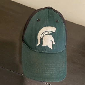 Michigan State Spartans Captivating Headgear Hat Green Black Adjustable Strap - Picture 1 of 8